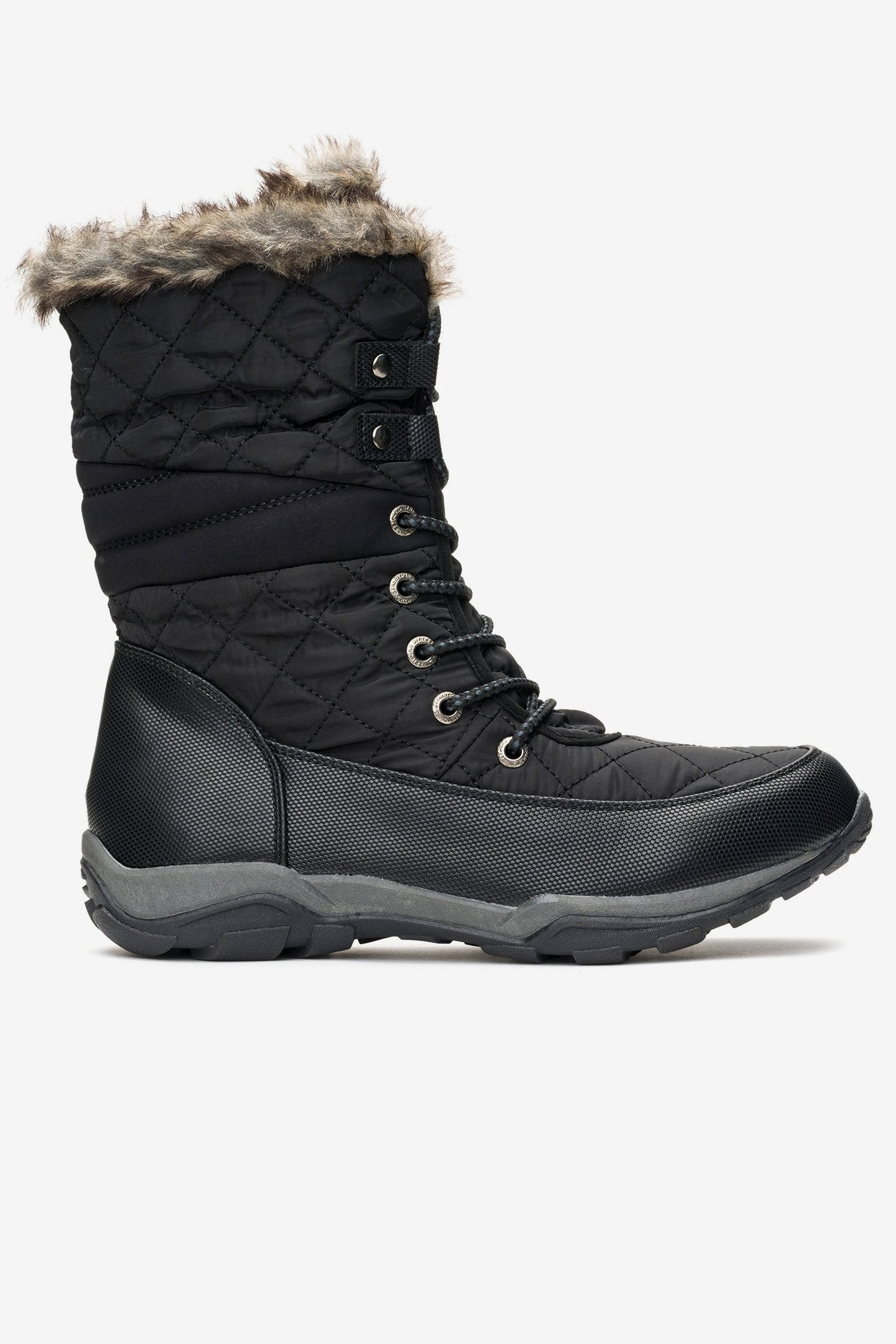 Bota Mujer Negro Ashima Chancleta Chancleta