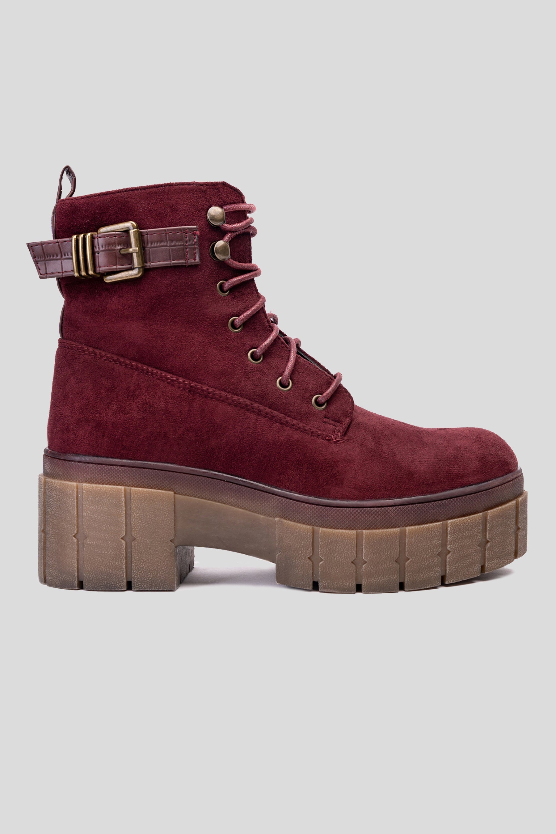 Botín Casual Mujer Burdeo Kendall Chinitown Chinitown