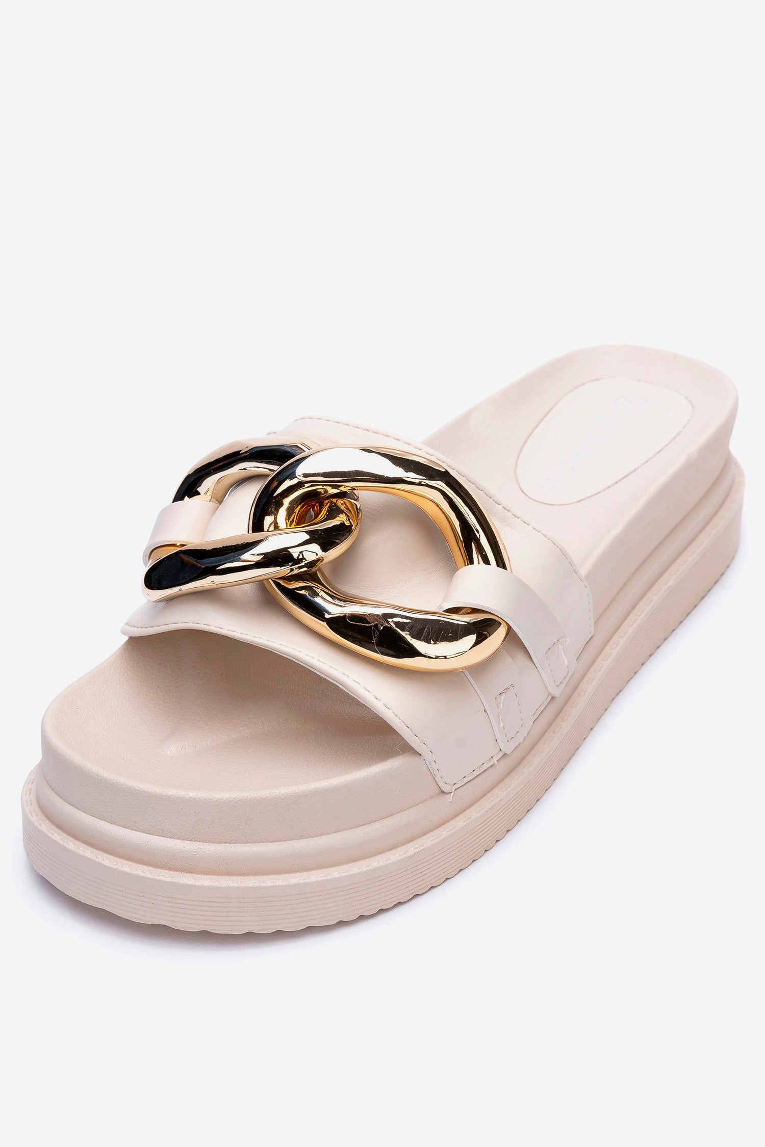 Sandalia Mujer Beige Amina Apóstol Apóstol