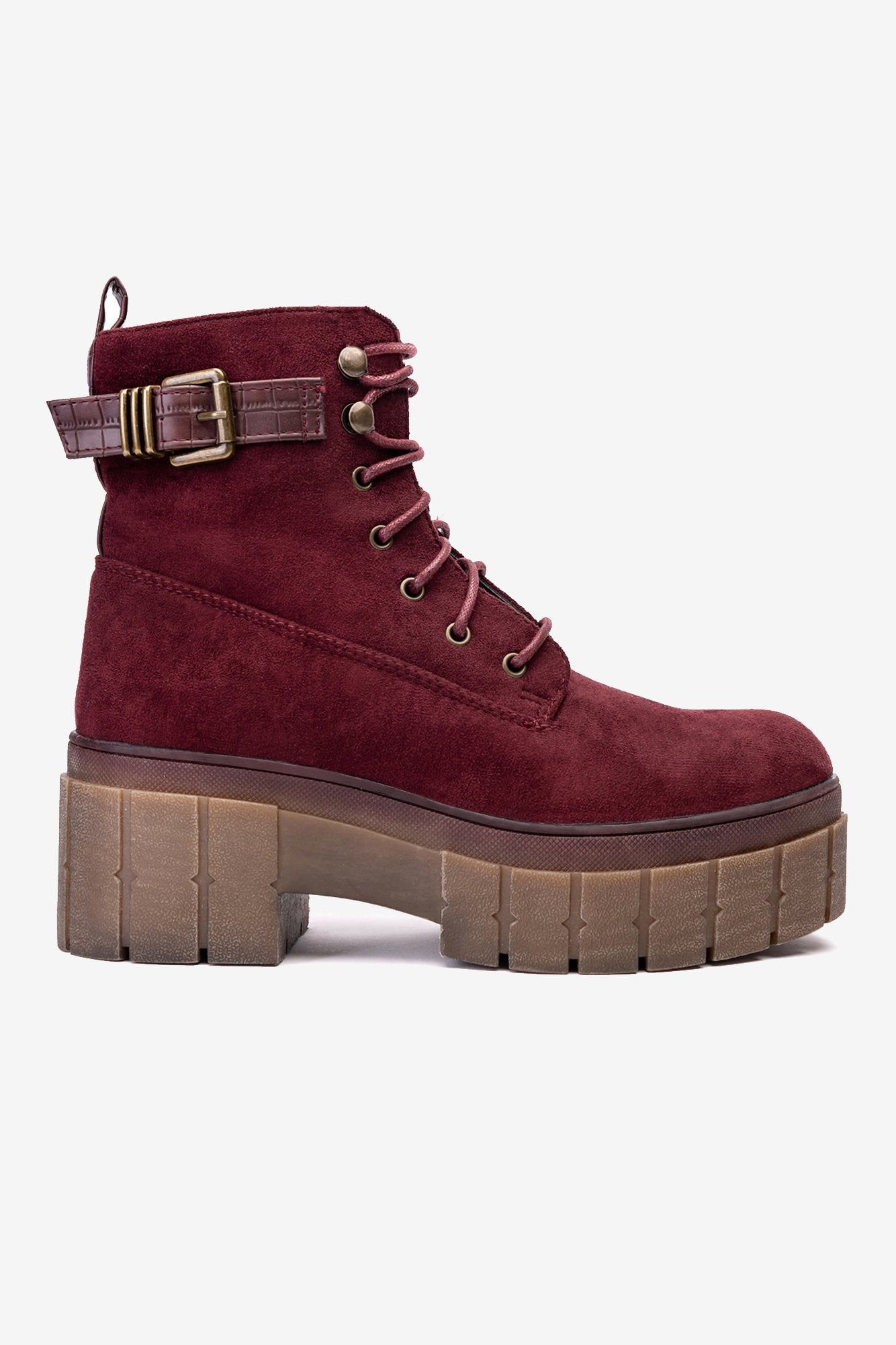 Botín Mujer Burdeo Demi Boteli Boteli