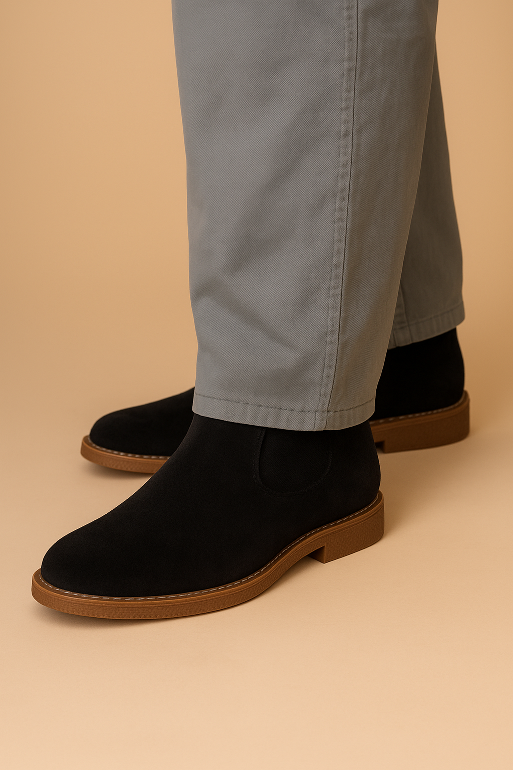 Botín Casual Hombre Negro Yang Chinitown Chinitown