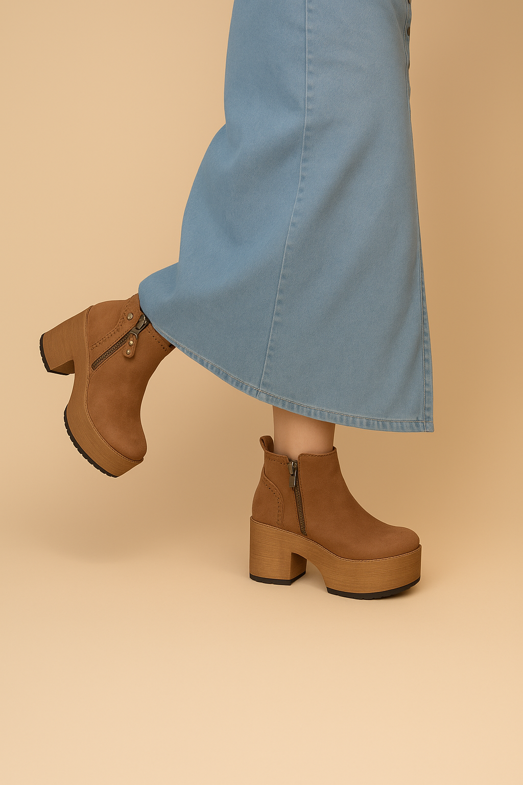 Botín Mujer Café Late Lide Chinitown Chinitown