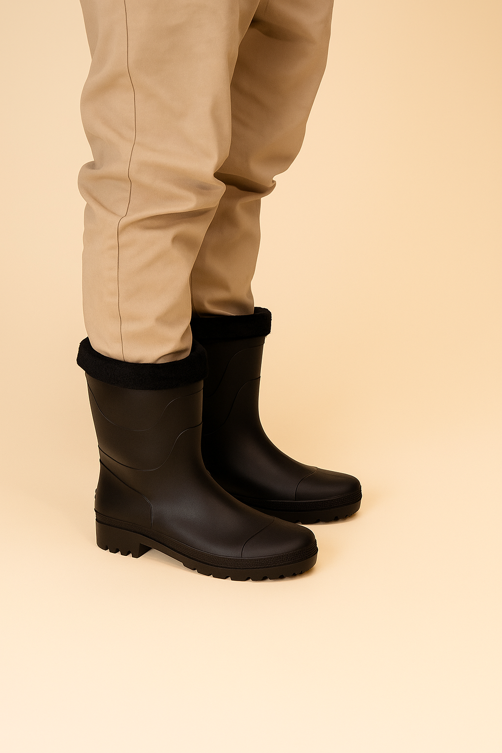 Bota de Agua Hombre Full Negro Bob Chinitown Chinitown