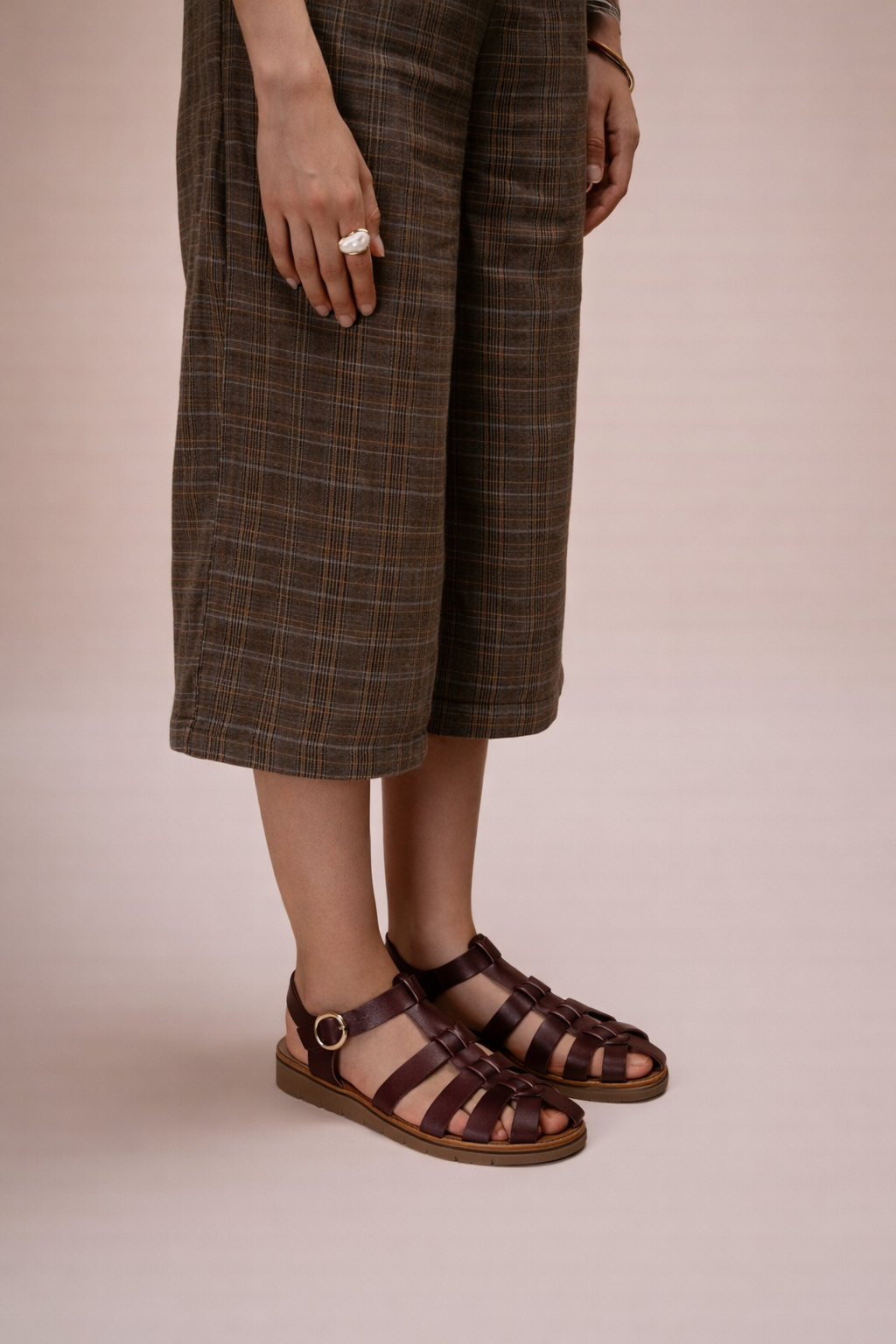 Sandalia Casual Mujer Café Zuma Chinitown Chinitown