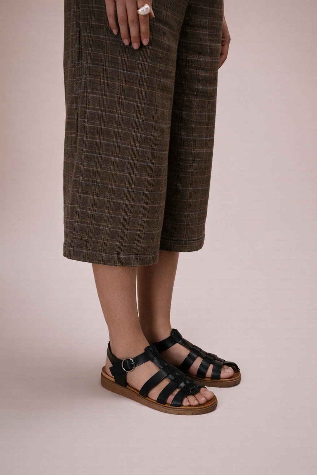 Sandalia Casual Mujer Negro Zuma Chinitown Chinitown