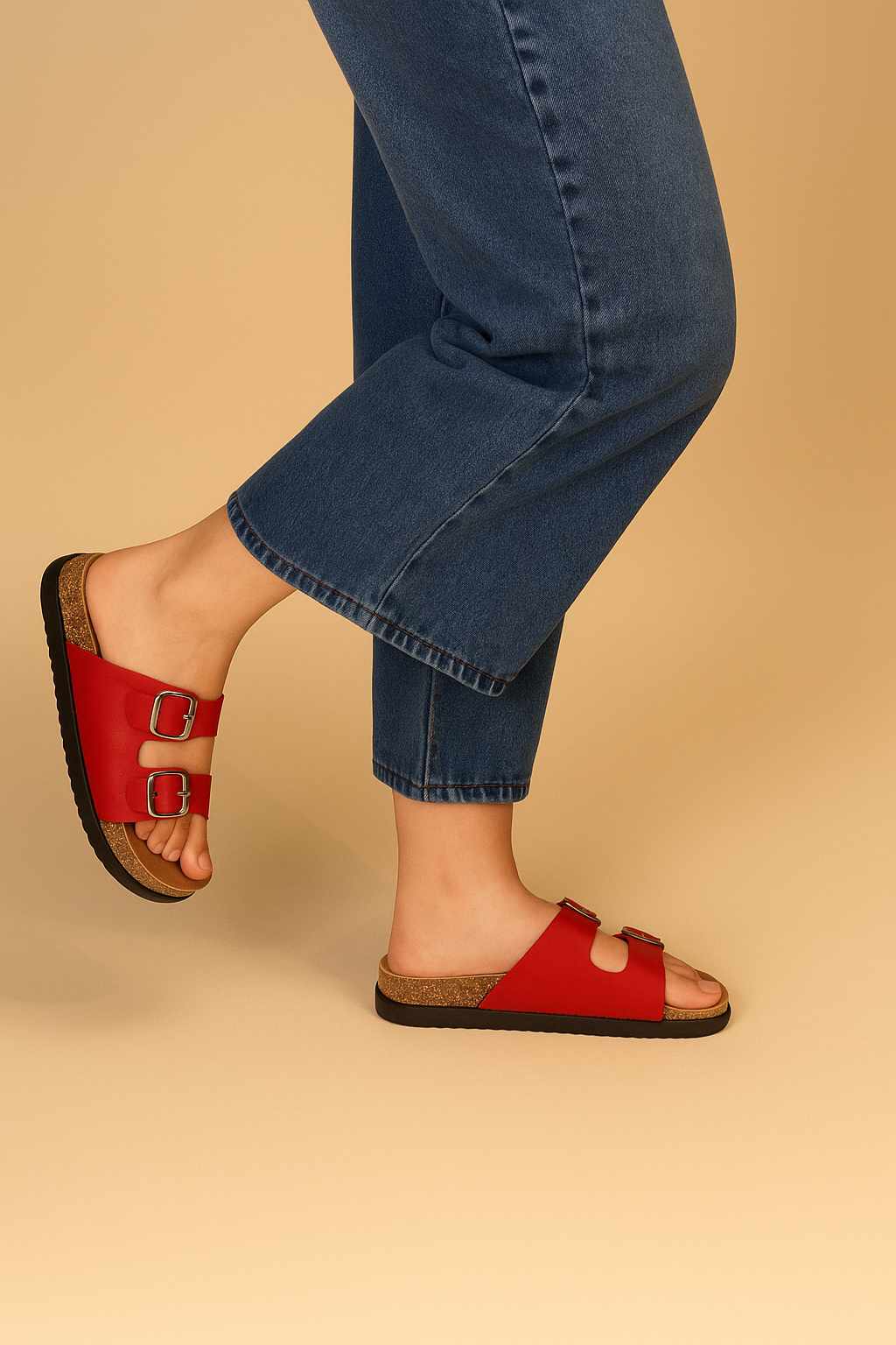 Sandalia Mujer Rojo Bridget Chinitown Chinitown