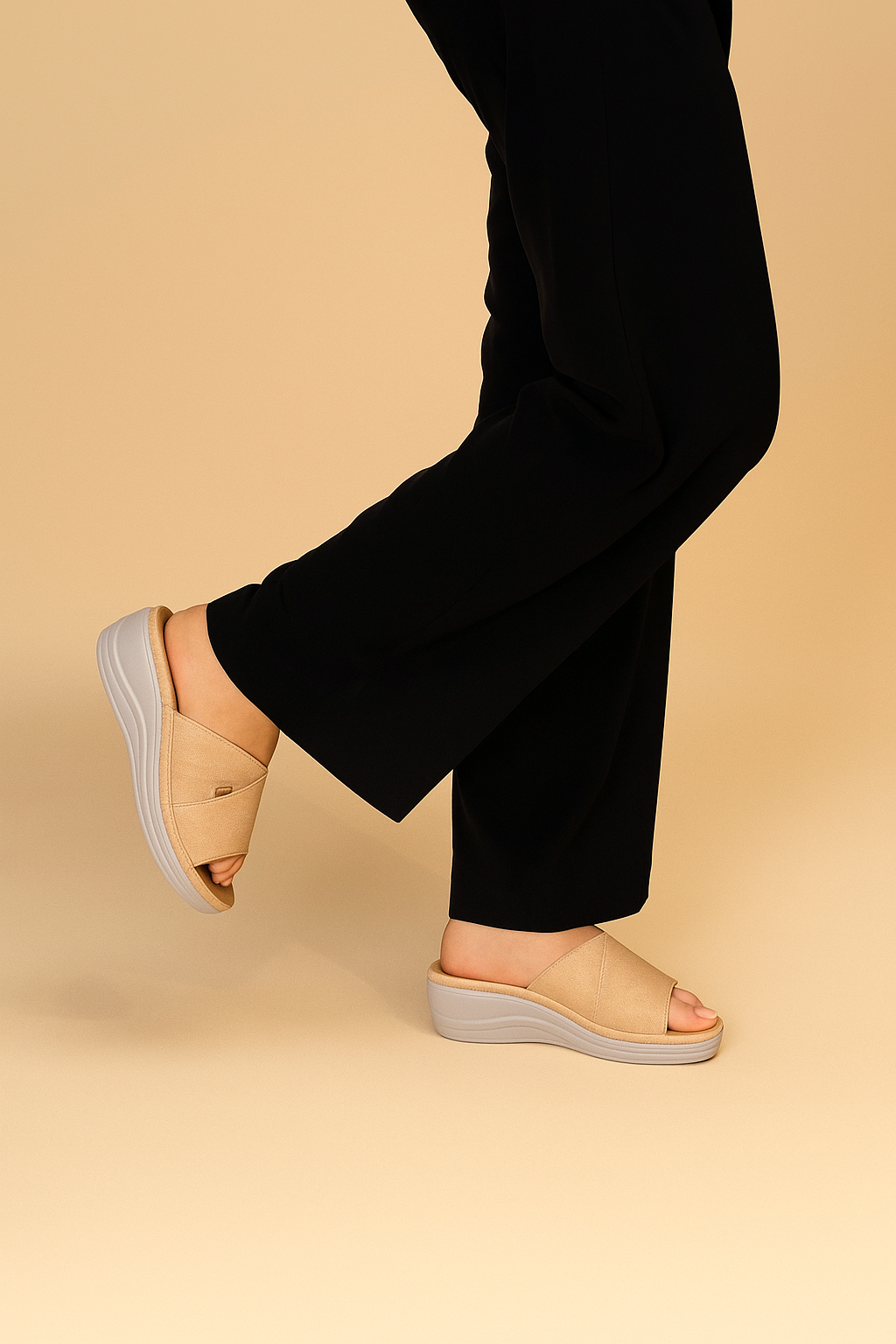 Sandalia Casual Mujer Beige Wix Chinitown Chinitown