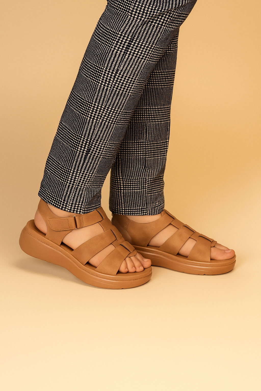 Sandalia Casual Mujer Camel Bass Chinitown Chinitown