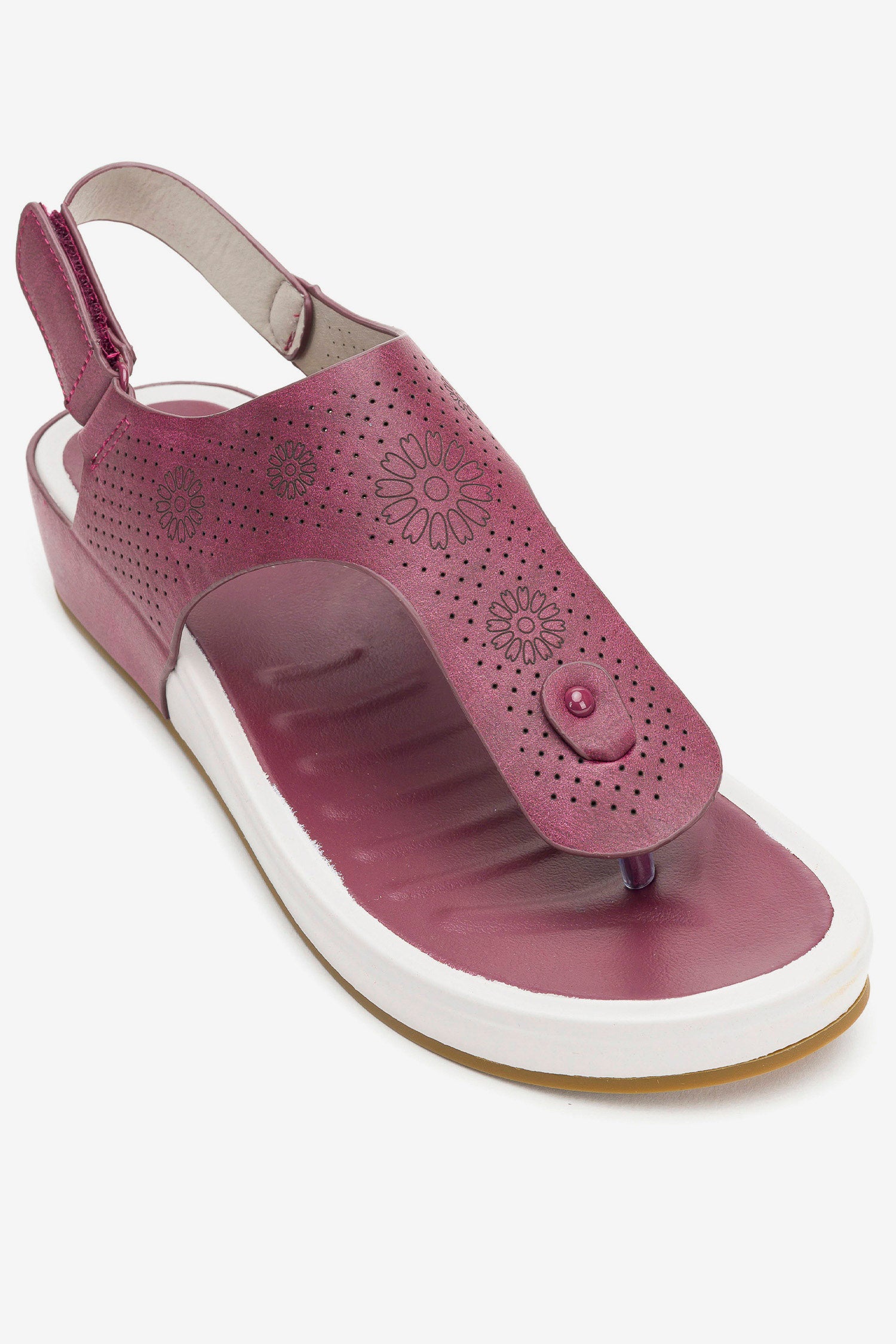 Sandalia Mujer Burdeo Fedra Thunder Blue Thunder Blue