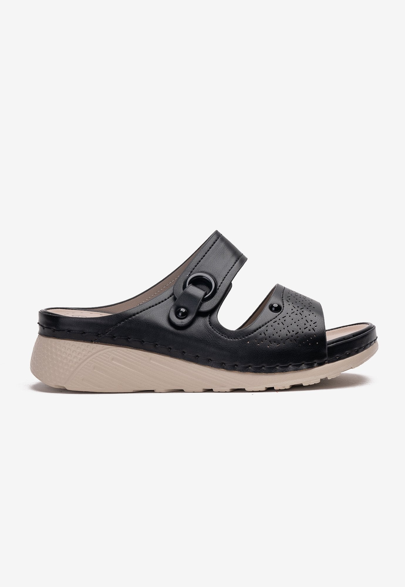 Sandalia Mujer Negro Samanta Thunder Blue Thunder Blue