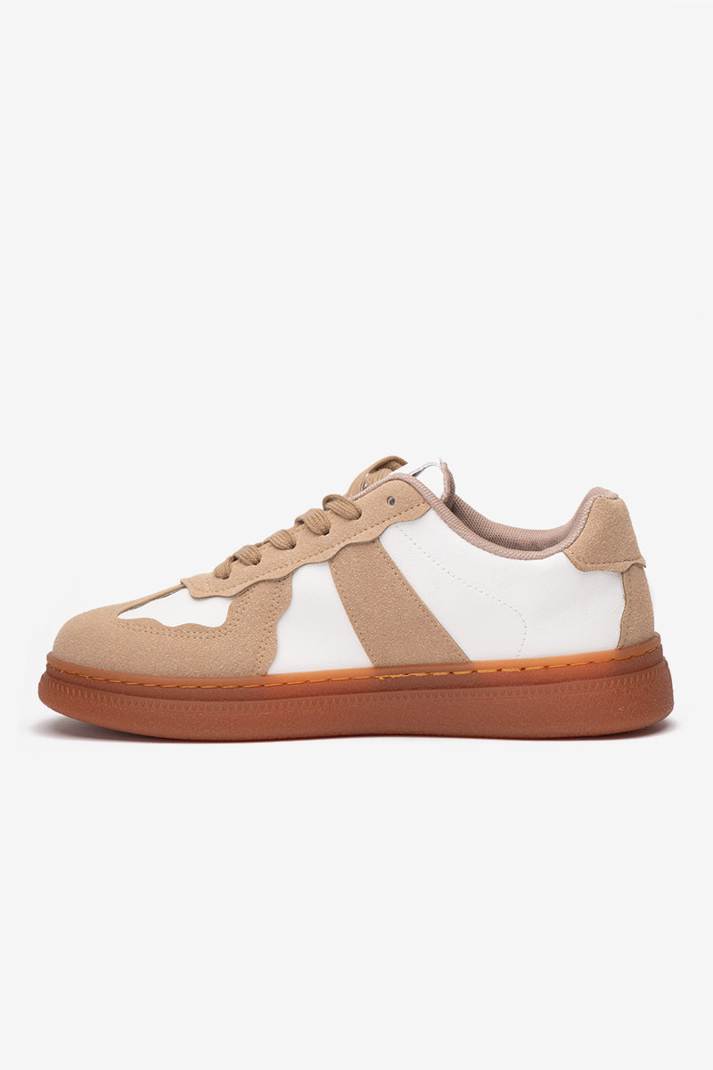 Zapatilla Urbana Mujer Beige Ginevra Chinitown Chinitown