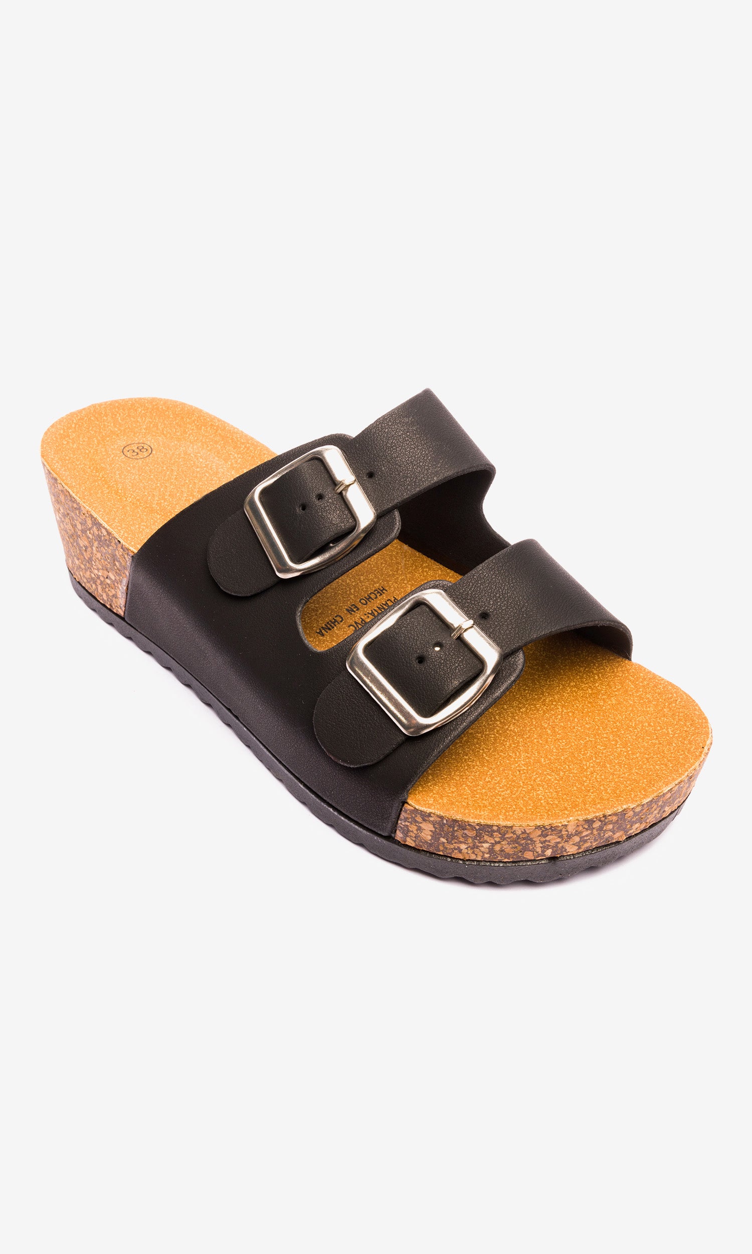 Sandalia Mujer Negro Cardenal Chancleta Chancleta