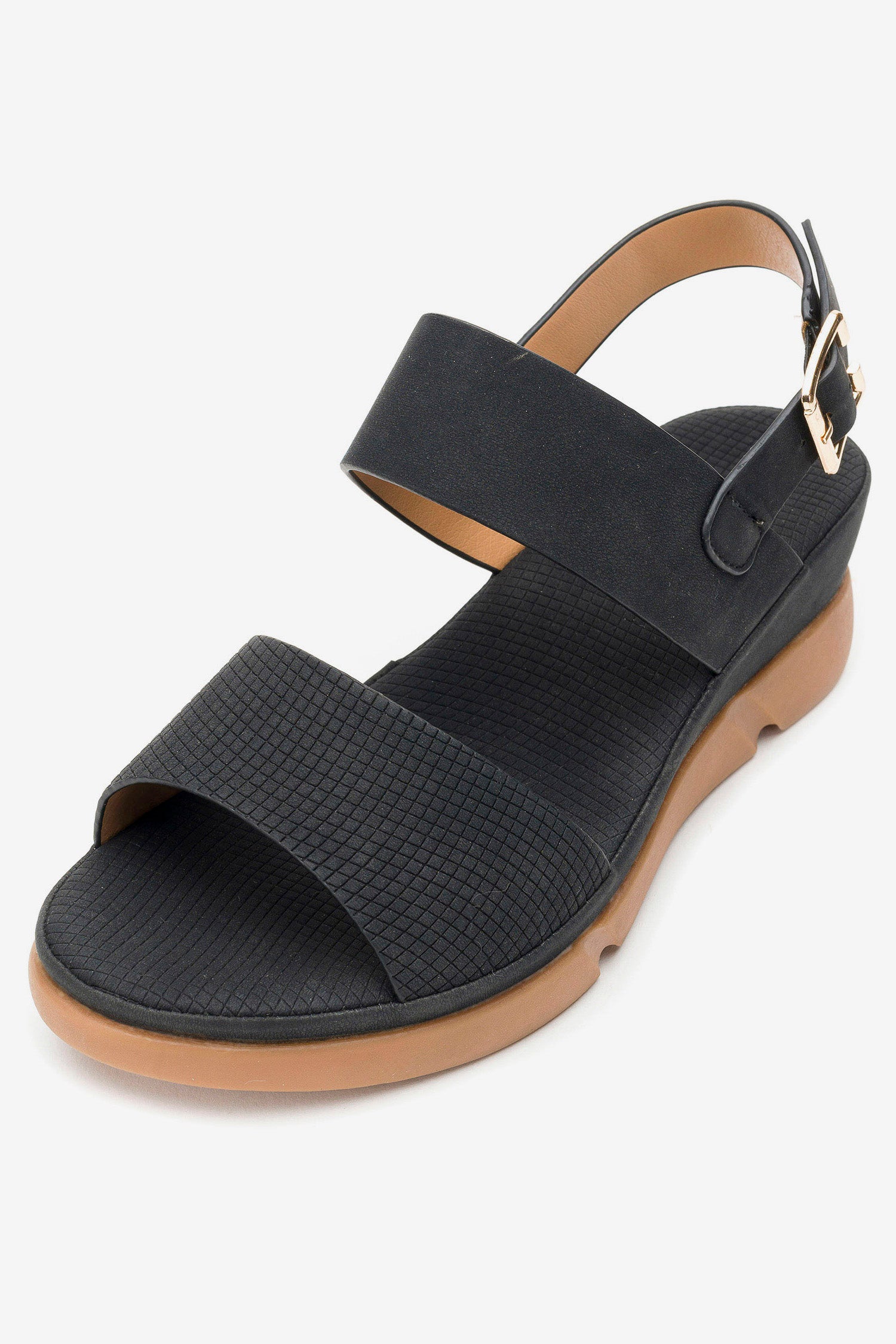 Sandalia Mujer Negro Orazi Thunder Blue Thunder Blue