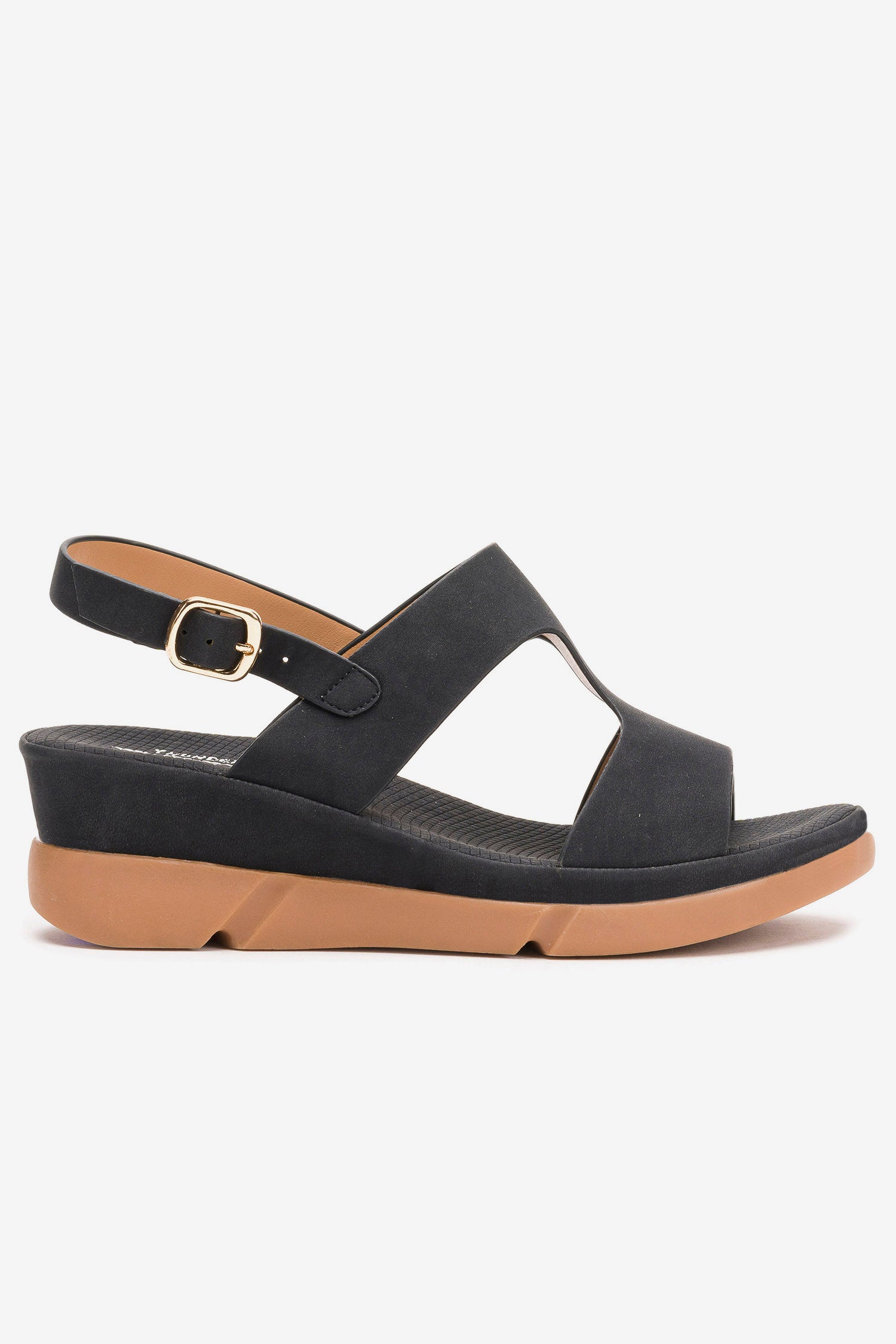 Sandalia Mujer Negro Mellea Thunder Blue Thunder Blue