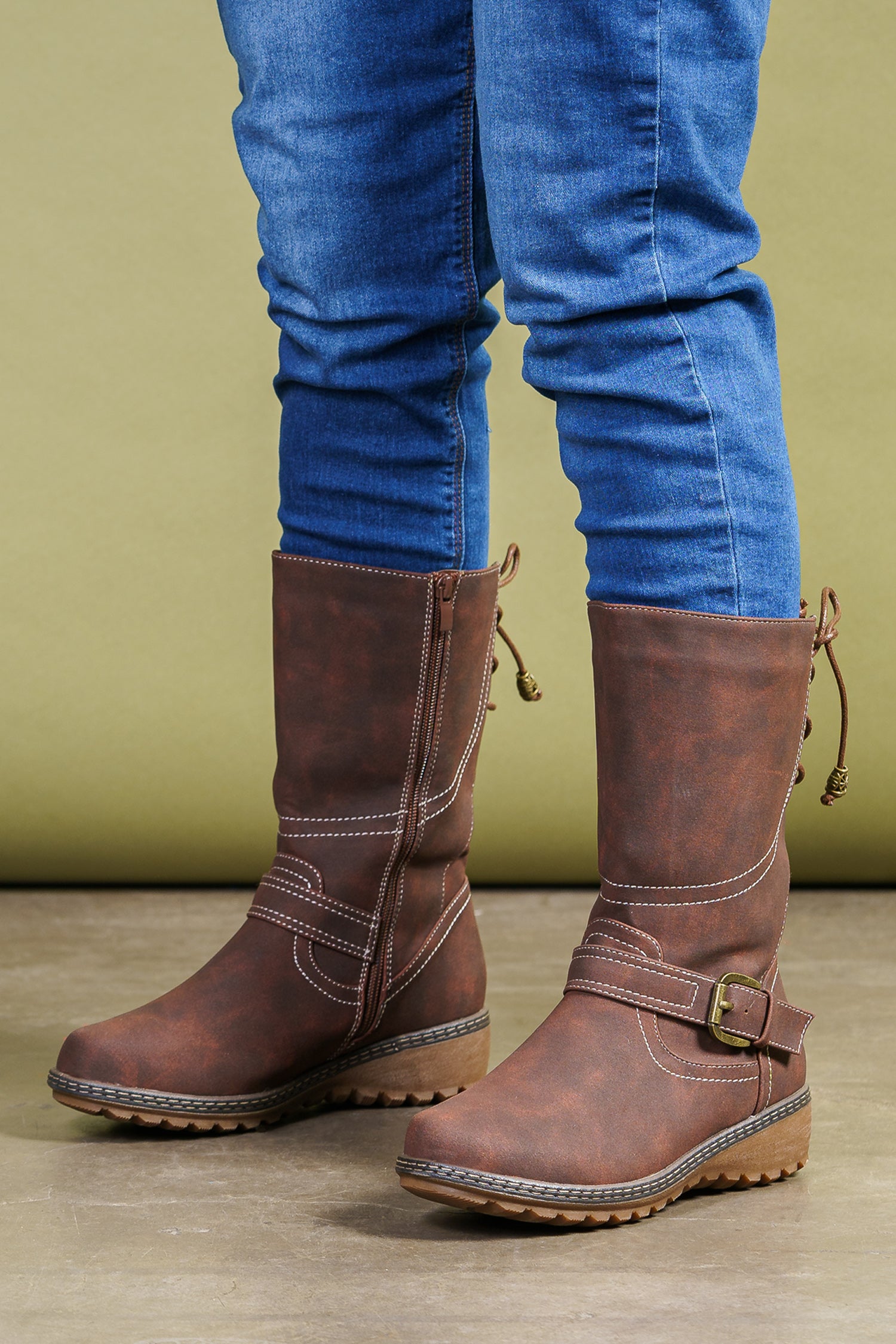 Bota Mujer Café Damara Thunder Blue Thunder Blue