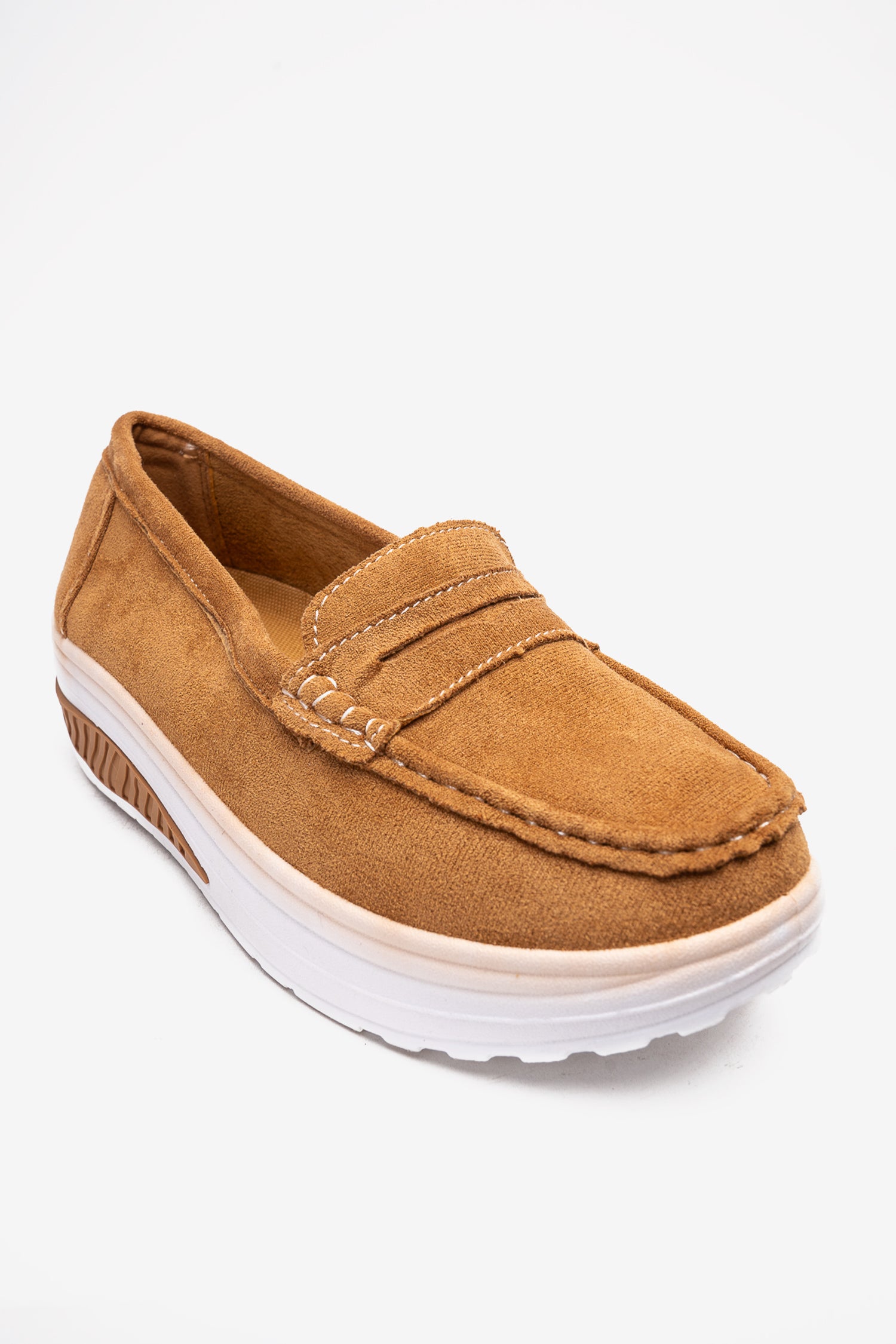 Mocasín Mujer Camel Salomé Boteli Boteli