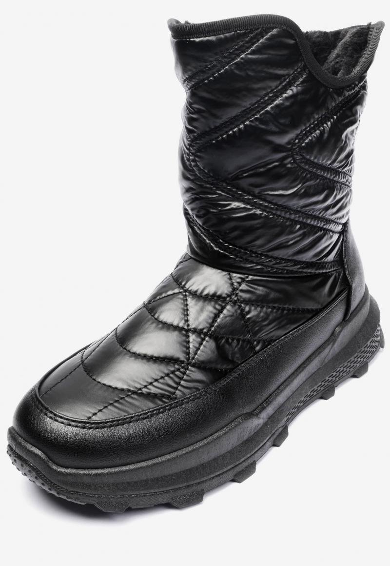 Botín Mujer Negro Gaba Chancleta Chancleta