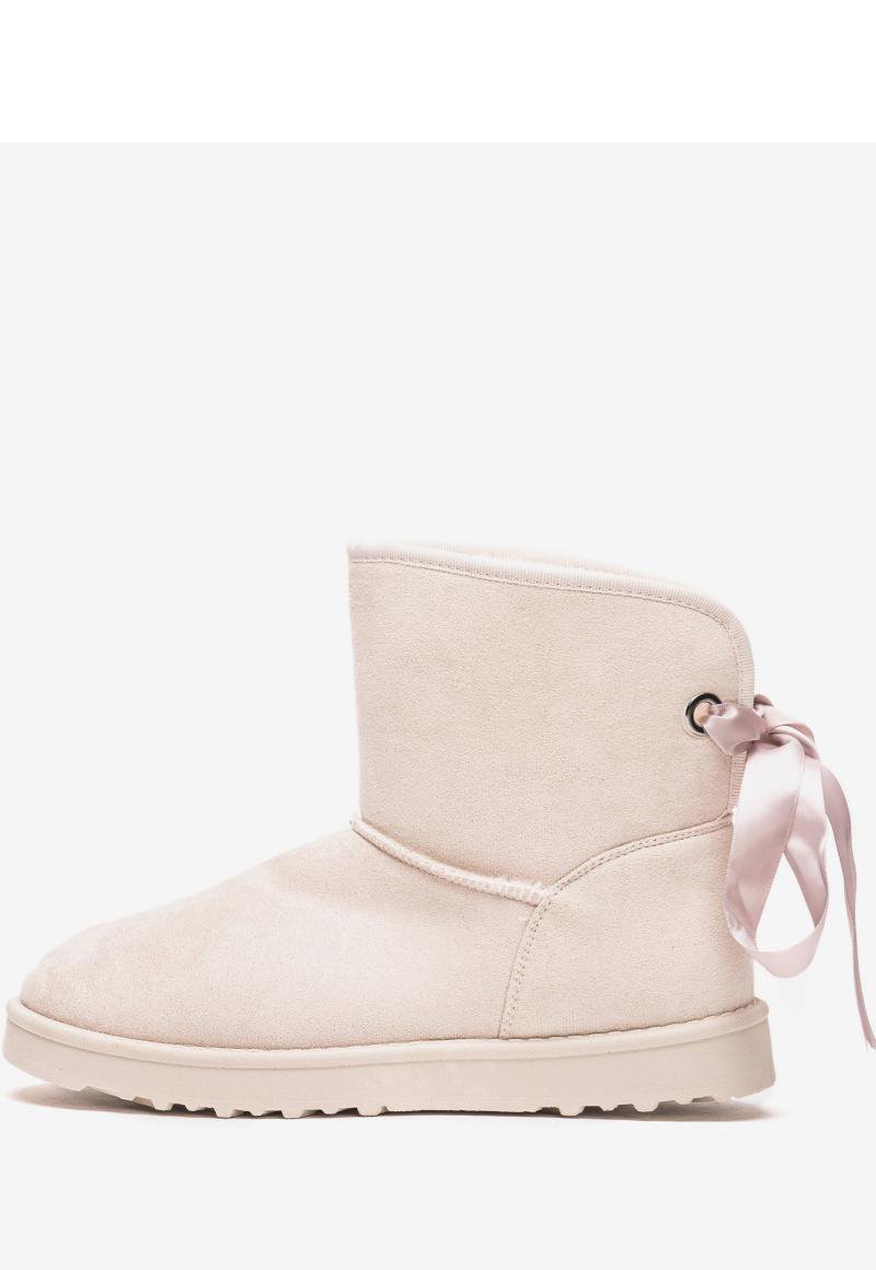 Botín Mujer Crema Guss Chancleta Chancleta