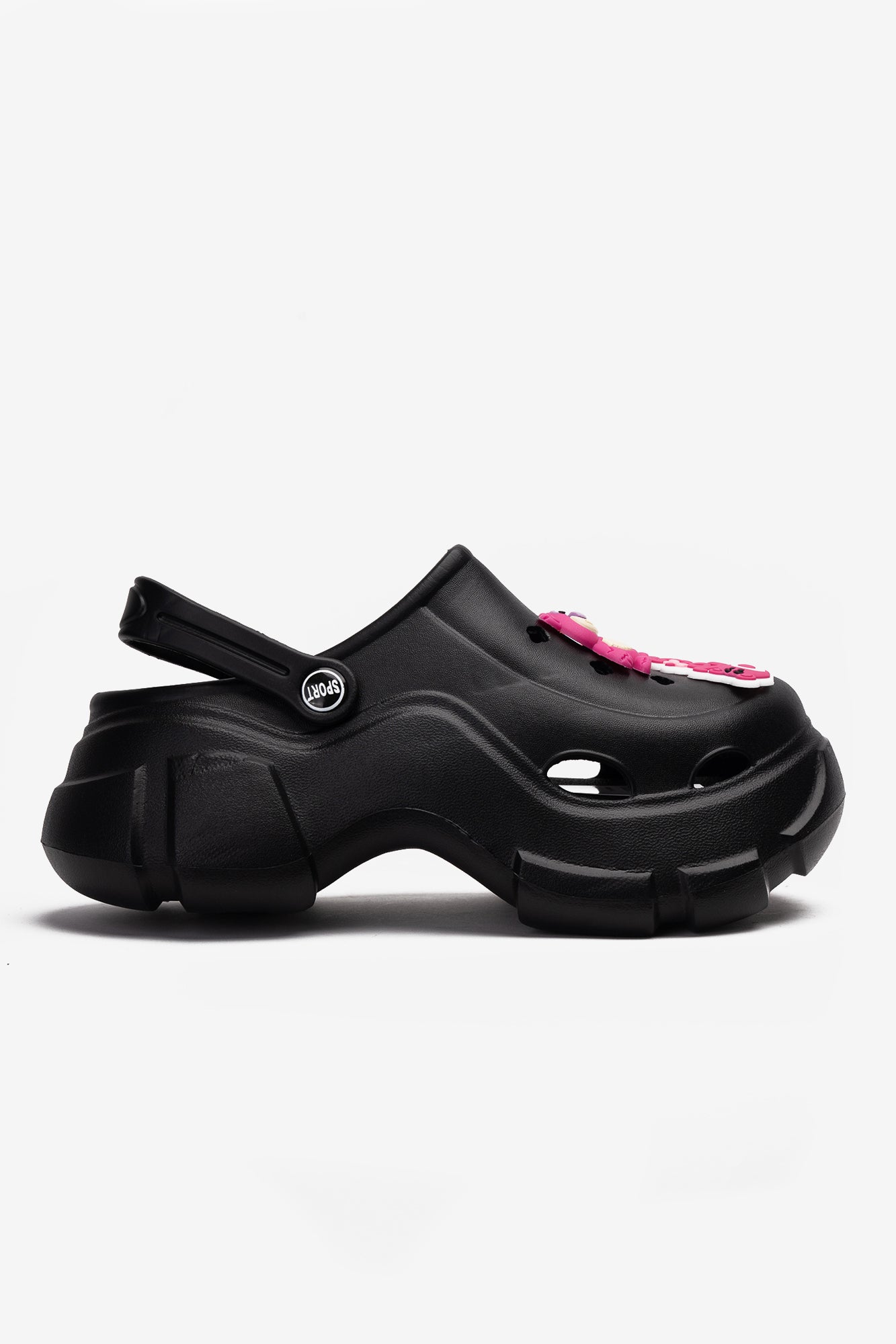 Sandalia Mujer Negro Nilda Apóstol Apóstol