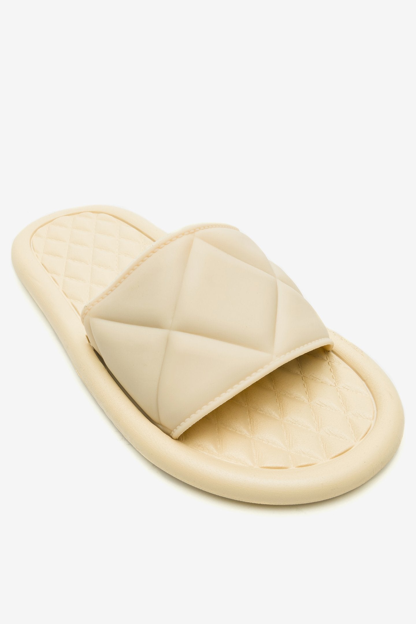 Sandalia Mujer Beige Catu Chancleta Chancleta