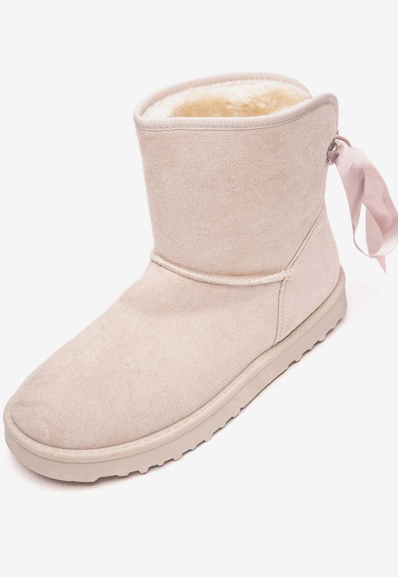 Botín Mujer Crema Guss Chancleta Chancleta