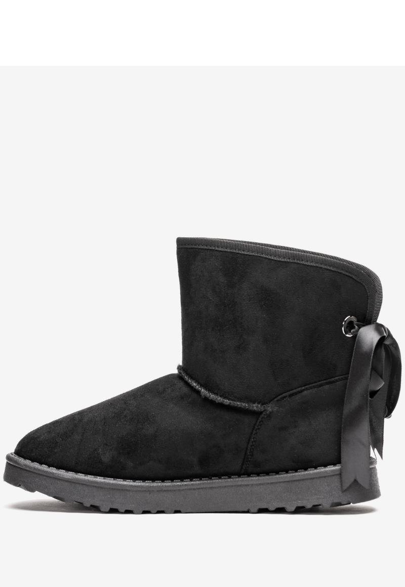 Botín Mujer Negro Guss Chancleta Chancleta