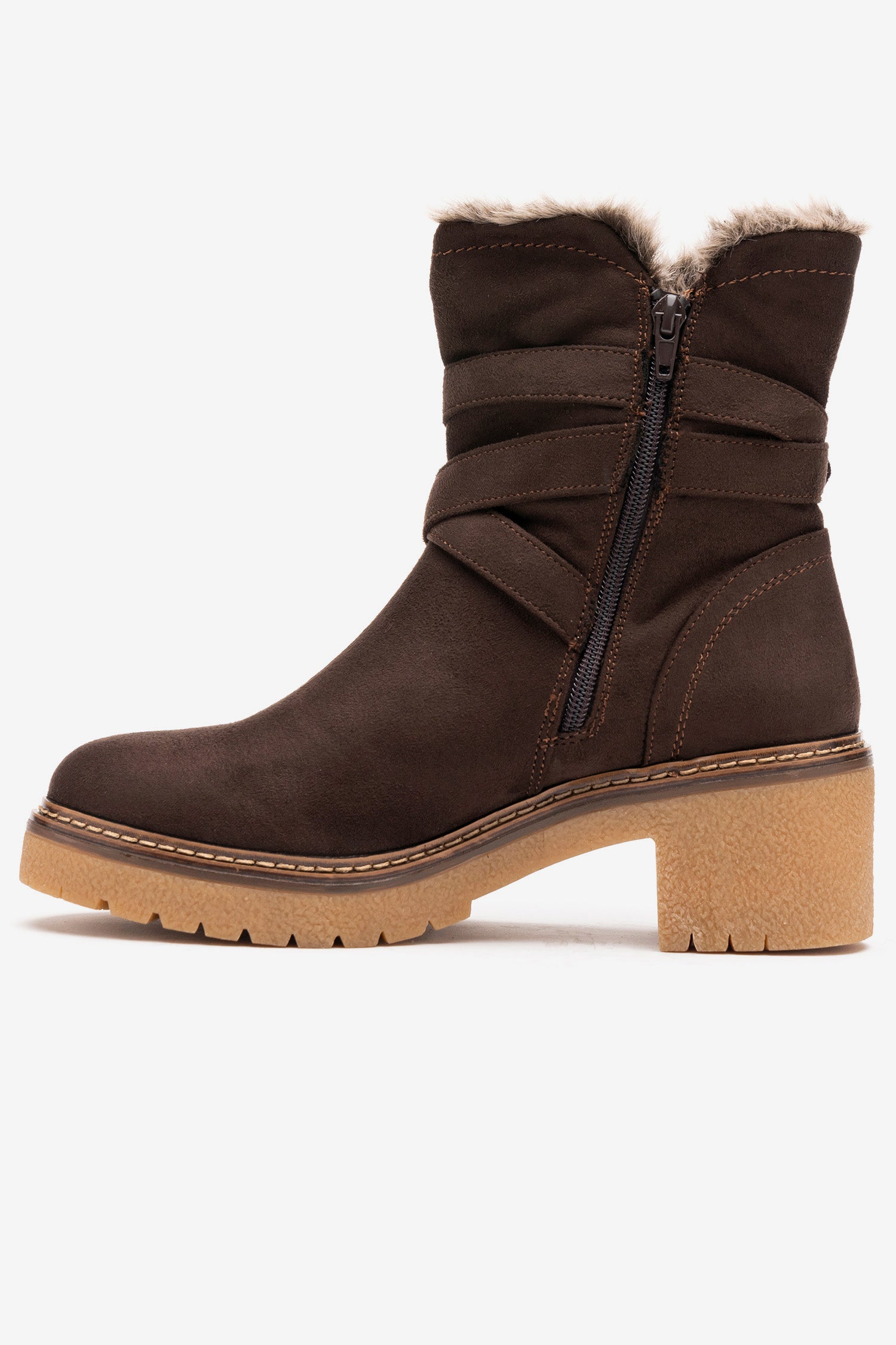 Bota Mujer Café Oscuro Ainoa Thunder Blue Thunder Blue