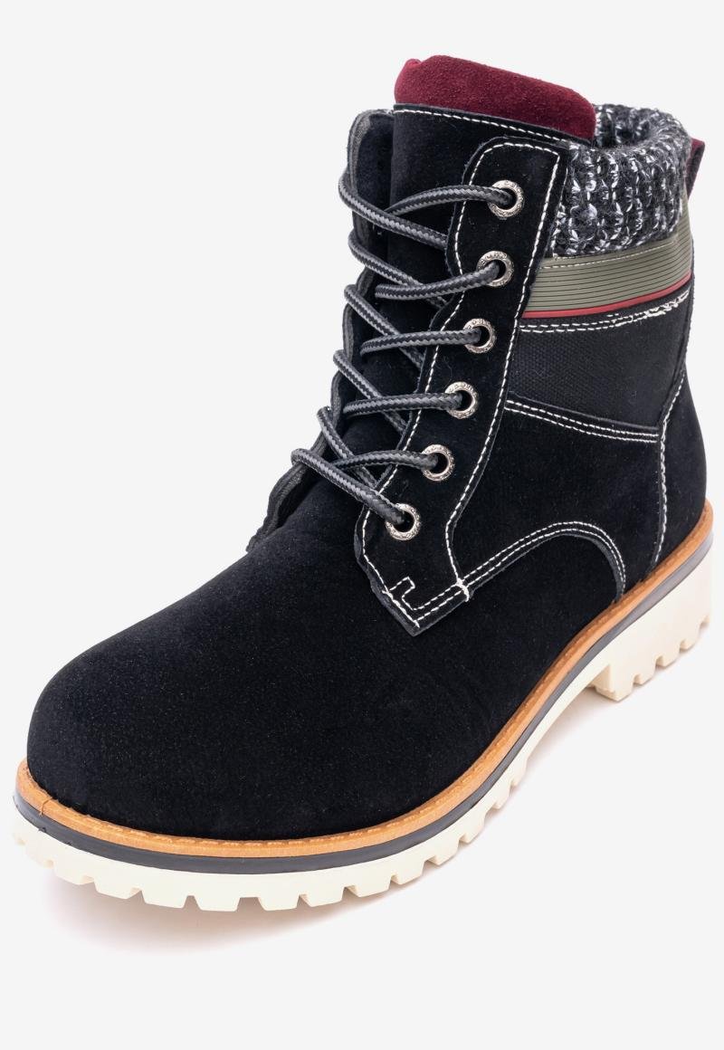 Botín Mujer Negro Nala Chancleta Chancleta