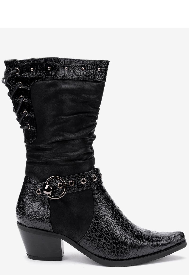 Bota Mujer Negro Ellen Thunder Blue Thunder Blue