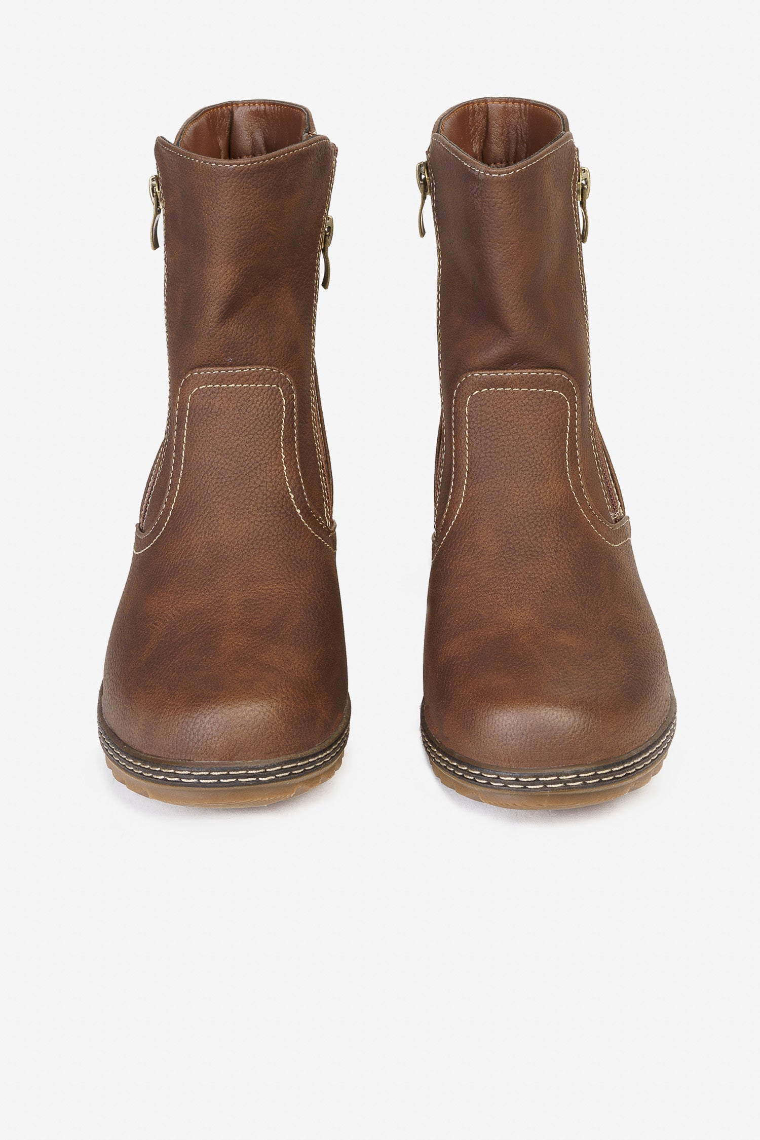 Botín Mujer Café Carmina Thunder Blue Thunder Blue