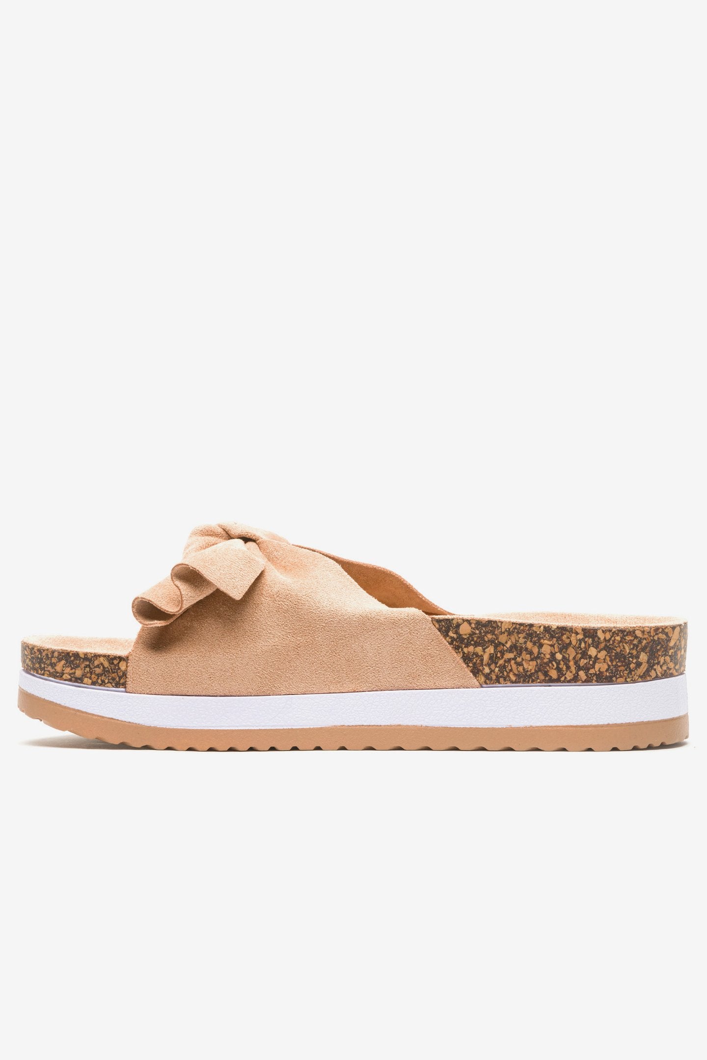 Sandalia Mujer Beige Allison Chancleta Chancleta