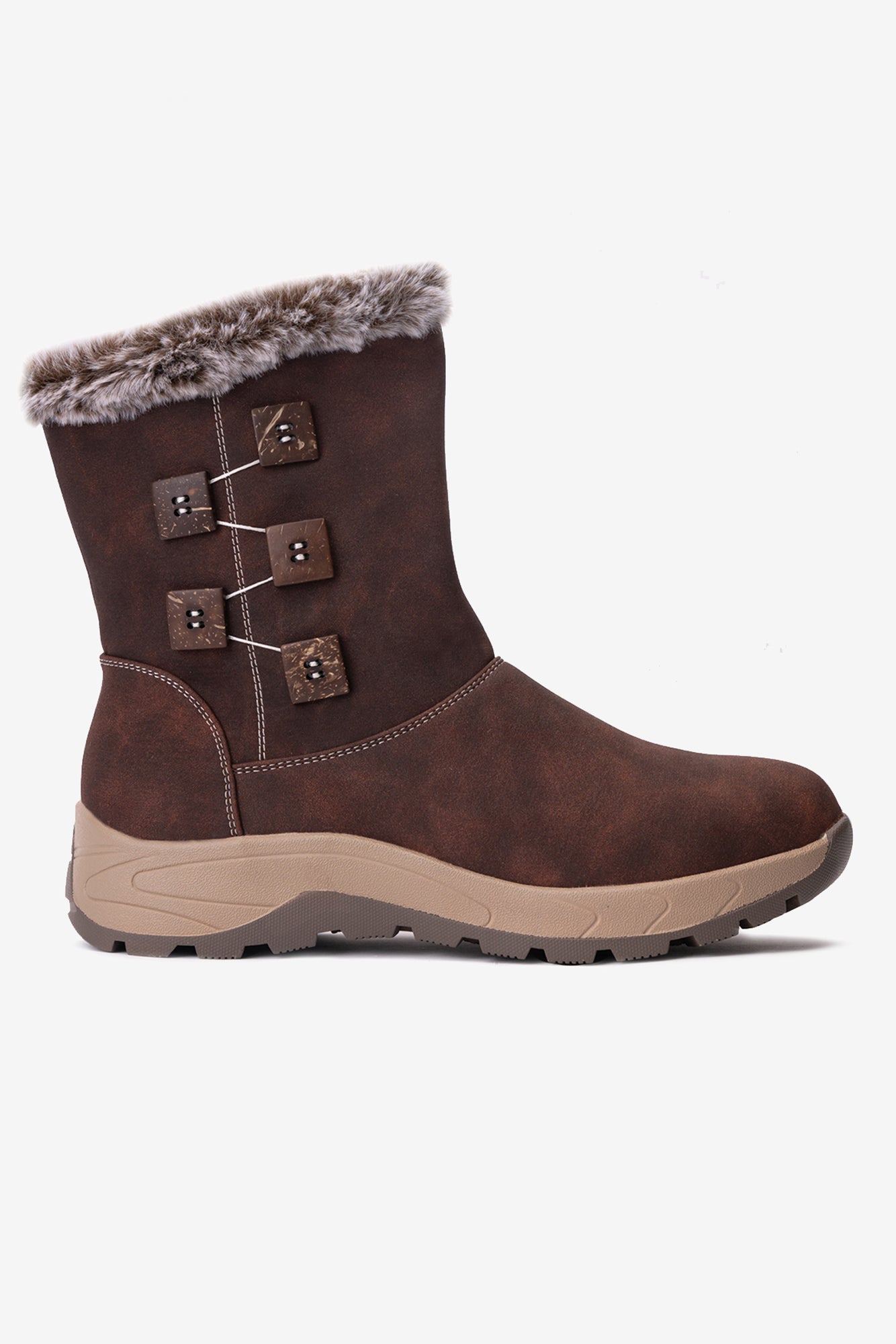 Bota Mujer Café Oscuro Leticia Thunder Blue Thunder Blue