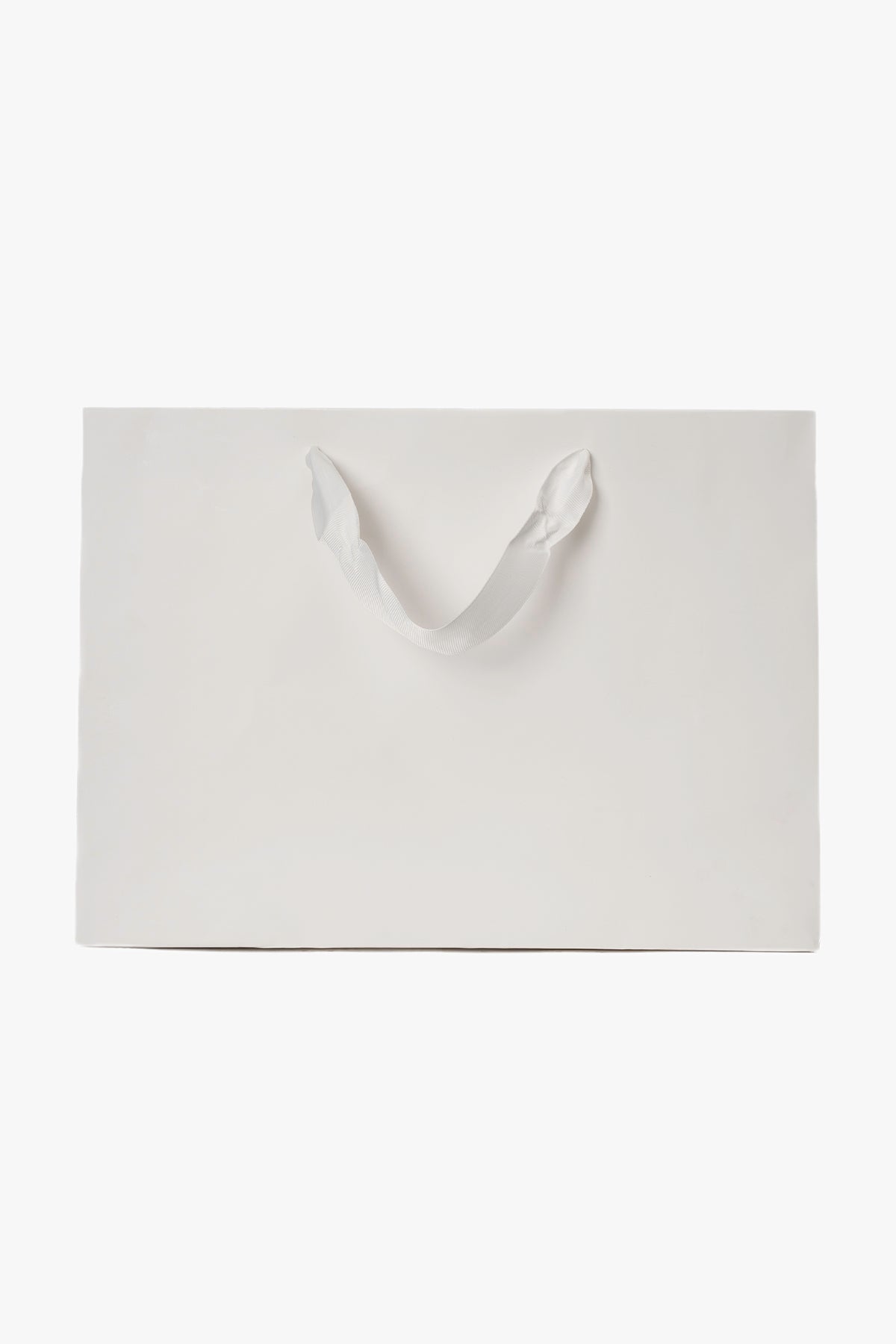 Pack 50 Bolsa de Lujo Couché Tamaño 25x35x12 cm Blanco Chinitown Chinitown