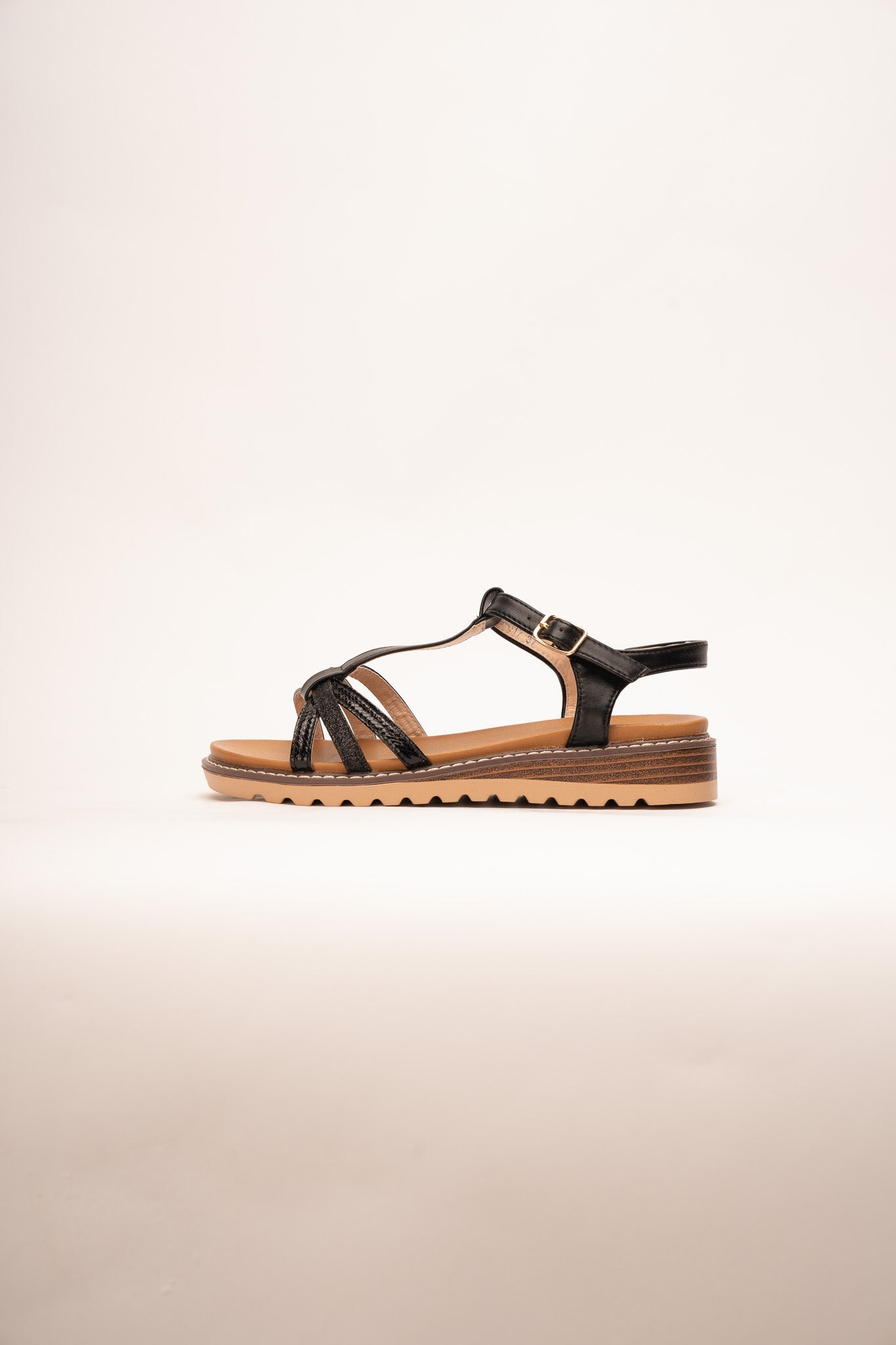 Sandalia Casual Mujer Negro Lujain Chinitown Chinitown