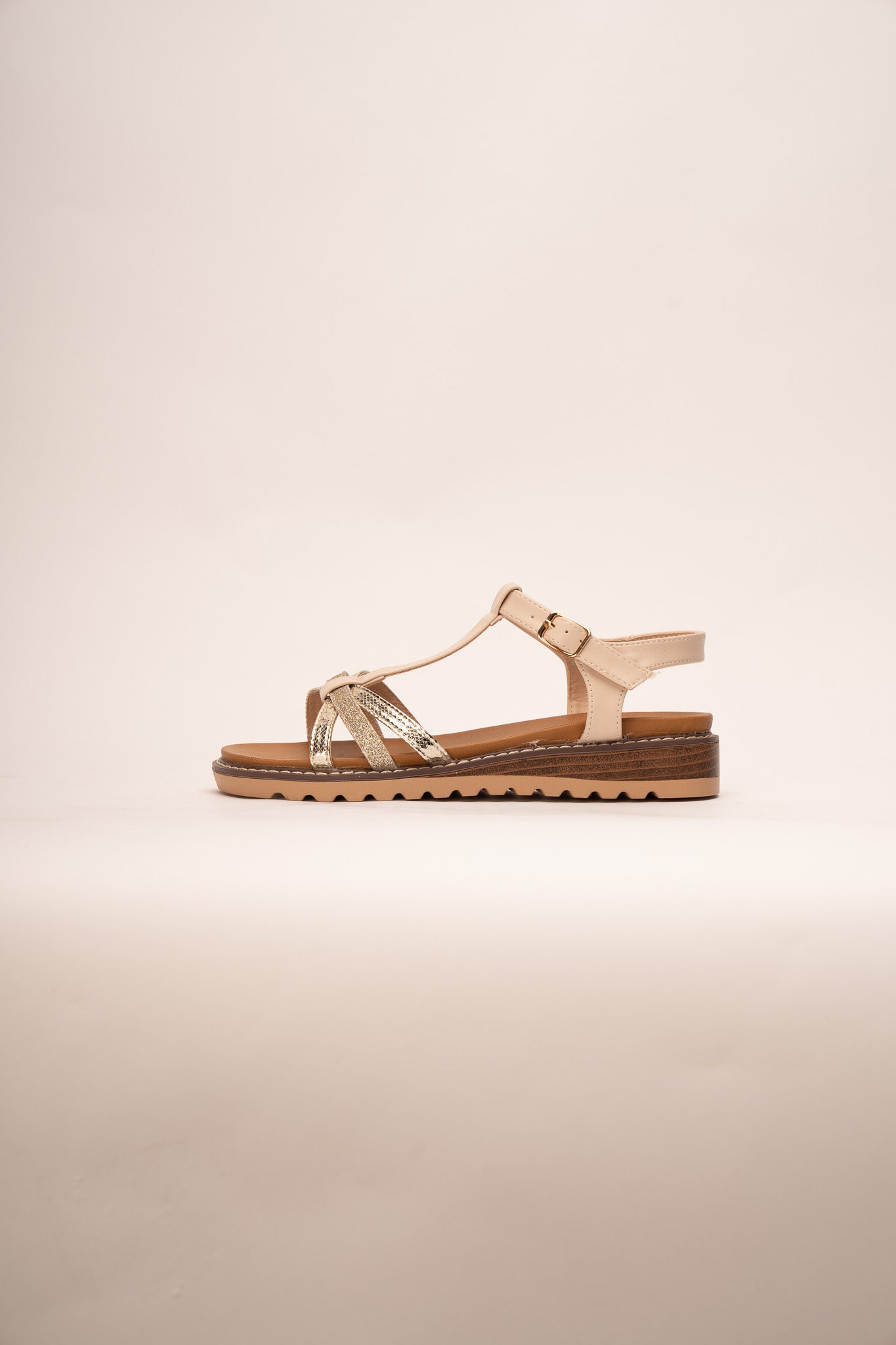 Sandalia Casual Mujer Beige Lujain Chinitown Chinitown