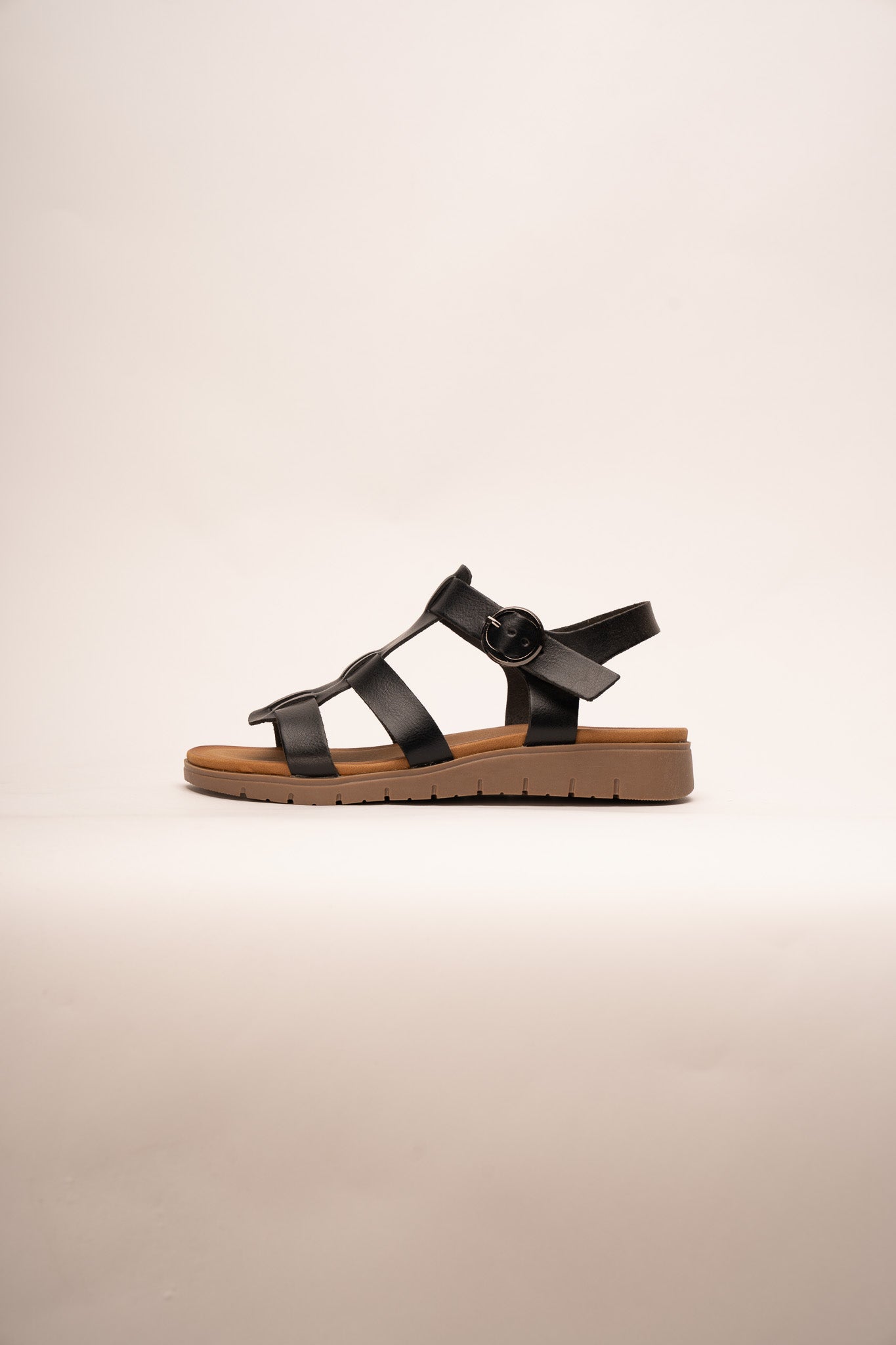 Sandalia Casual Mujer Negro Zuma Chinitown Chinitown