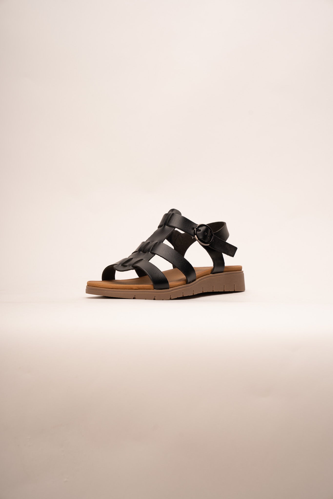 Sandalia Casual Mujer Negro Zuma Chinitown Chinitown