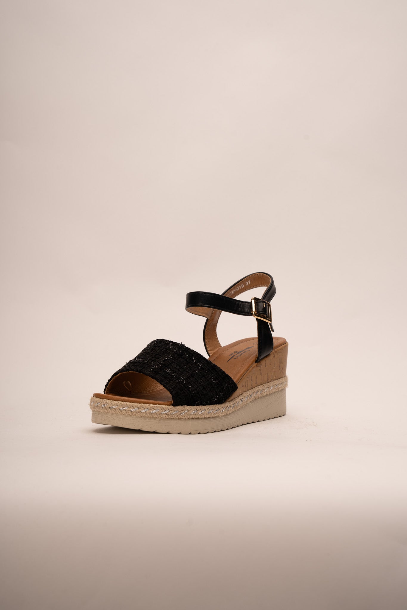 Sandalia Casual Mujer Negro Hadas Chinitown Chinitown